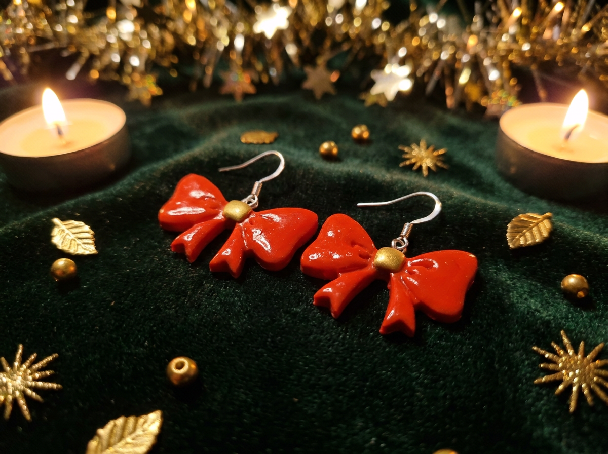 Christmas Earrings Making Pack | Add-On | Limited Edition