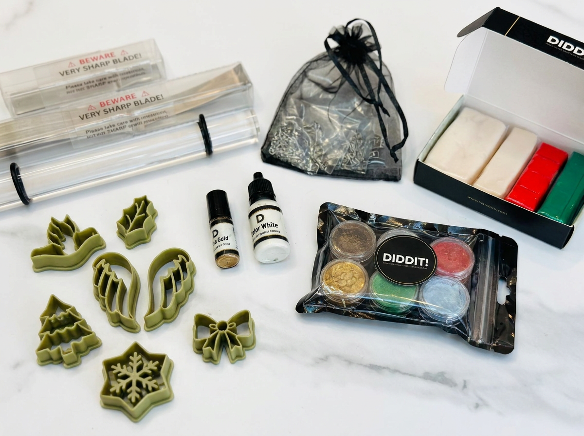Christmas Earrings Making Pack | Add-On | Limited Edition