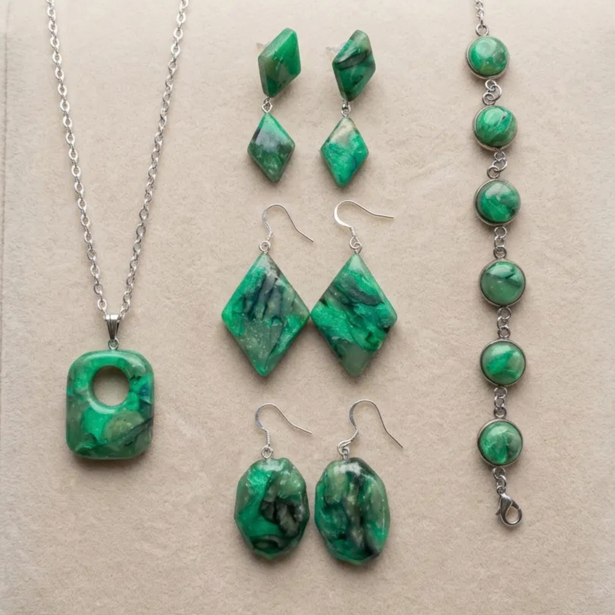 Jade and Emerald Clay & Colourway Refill Pack