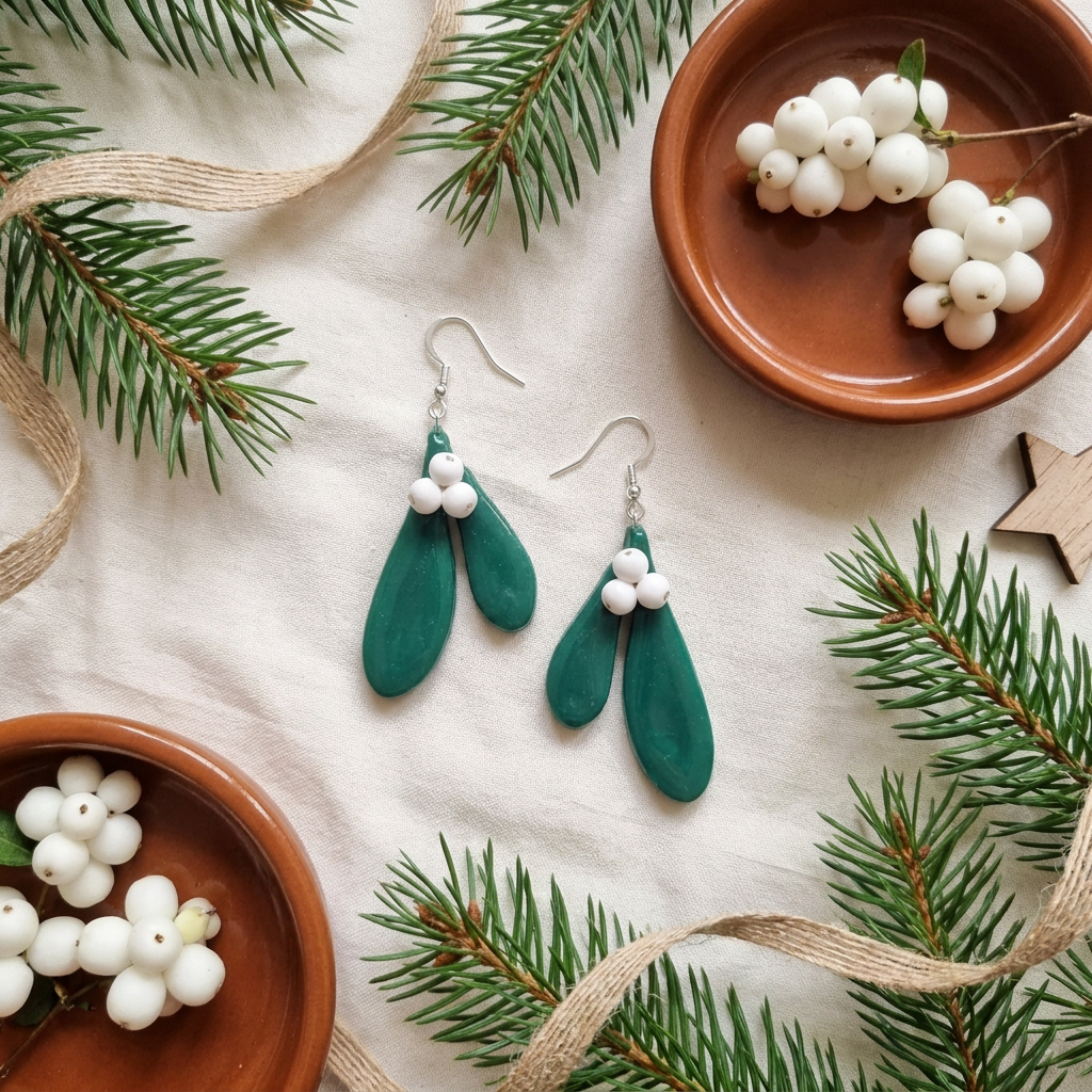 Christmas Earrings Making Pack | Add-On | Limited Edition
